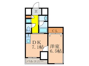 プレジオ新大阪ＲＯＵＧＥの物件間取画像